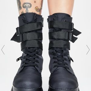 Black platforms Dollskill